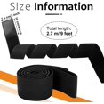 thumbnail image 2 of ORUYROP Toy Blocker for Under Couch Blocker for Under Sofa Adjustable Bed Blocker Under Couch for Pets Toys from Going Under Sofa (1 Pack,3 x 106 Inch) 3 x106 Inch, 2 of 7