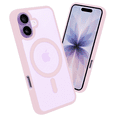 thumbnail image 3 of Funda Transparente con Color ROSA Compatible con MagSafe para iPhone 17, Protección Antigolpes Ultrafina, TPU + Silicona Resistente, 3 of 6