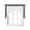 White, variant on Black Brown Greek Key Kitchen Curtains Sets for Windows 3 Piece, Geometric Greece Ancient Farmhouse Geo Kitchen Curtains and Valances Tier Set 36 Inch Length Swag Curtain for Living Room Cafe