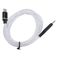 thumbnail image 2 of Cable de Auriculares USB C A 2.5 mm, Tipo C A 2.5 mm de cable de Sonido Sun Sonido Conectores de Cobre Con Plato -sid Sonido Cable de Oro de 4.9 Pies Núcle de Alambre PLETADO, 2 of 7