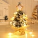 thumbnail image 1 of Paquete de miniárboles navideños Lisbinx para decorar el hogar, escenas navideñas, miniárboles de escritorio, 1 of 1