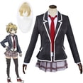 thumbnail image 1 of Anime High Rise Invasion Cosplay Costume Wigs Tenkuu Shinpan Mayuko Nise Wig School Girl Uniform Women Suit Outfit yaoshenbao LED, 1 of 2