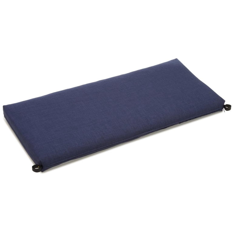Blazing Needles Outdoor Spun Polyester Loveseat Cushion, 40x19