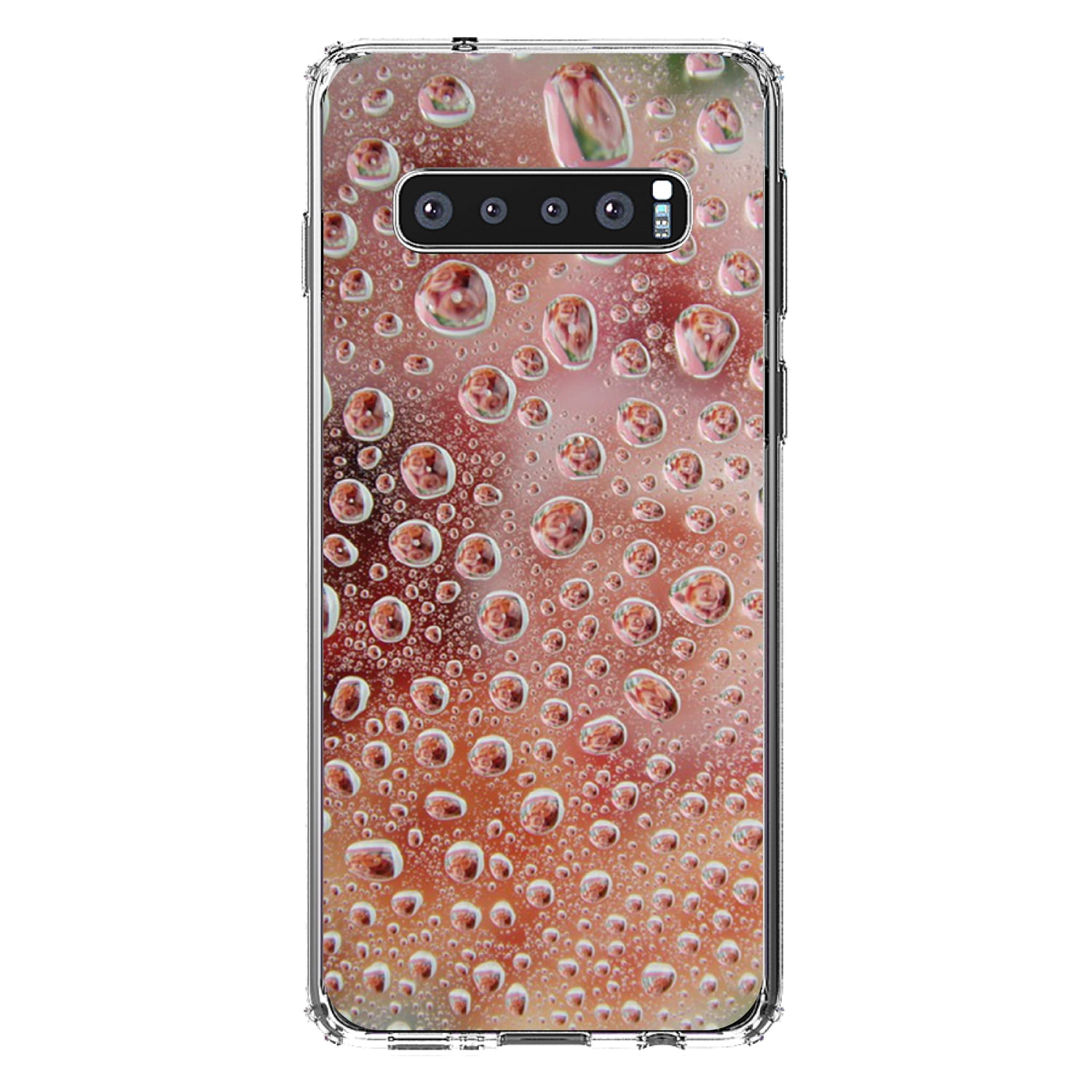 DistinctInk Clear Shockproof Hybrid Case for Samsung Galaxy S10+ PLUS(6