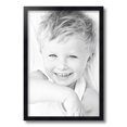 thumbnail image 2 of ArtToFrames 13x19" Satin Black Tall Picture Frame, Black Wood Poster Frame, with Regular Acrylic and Foam Backing 3/16 inch (FBPL-1852), 2 of 8