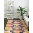 thumbnail image 3 of Rugs.com Vivid Collection Rug – 5' x 8' Multi Medium-Pile Rug Perfect For Living Rooms, Large Dining Rooms, Open Floorplans, 3 of 9