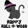 thumbnail image 3 of CafePress - Happy Halloween Cat Kids Baseball Jersey - Kids Cotton Baseball Jersey, 3/4 Sleeve Shirt, 3 of 4
