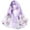 Purple, variant on FNGZ Piece of Silk Scarf, Beige 普通产品 ->, Scarfs for Women Lightweight Print Floral Pattern Scarf Shawl Fashion Scarves Sunscreen Shawls And Wraps for Spring