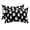 Jet Black, Pitch, Snow, Charcoal, variant on Chaise Lounge Headrest Pillow 1 Pack, Cute Ghosts Halloween Waterproof Chair Pillows with Insert & Adjustable Elastic Strap for Beach Pool Recliner, Pink White Funny Art Outdoor Patio Pillow