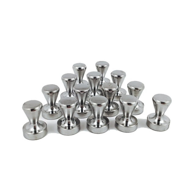 Coolest Bear 14 Brushed Nickel Push Pins Small Fridge