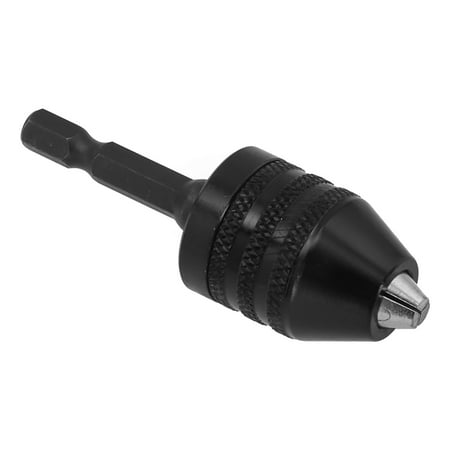 

qiya 0.3-8mm Keyless Chuck Conversion Hex Shank Adapter Drill Bit Quick Change Driver