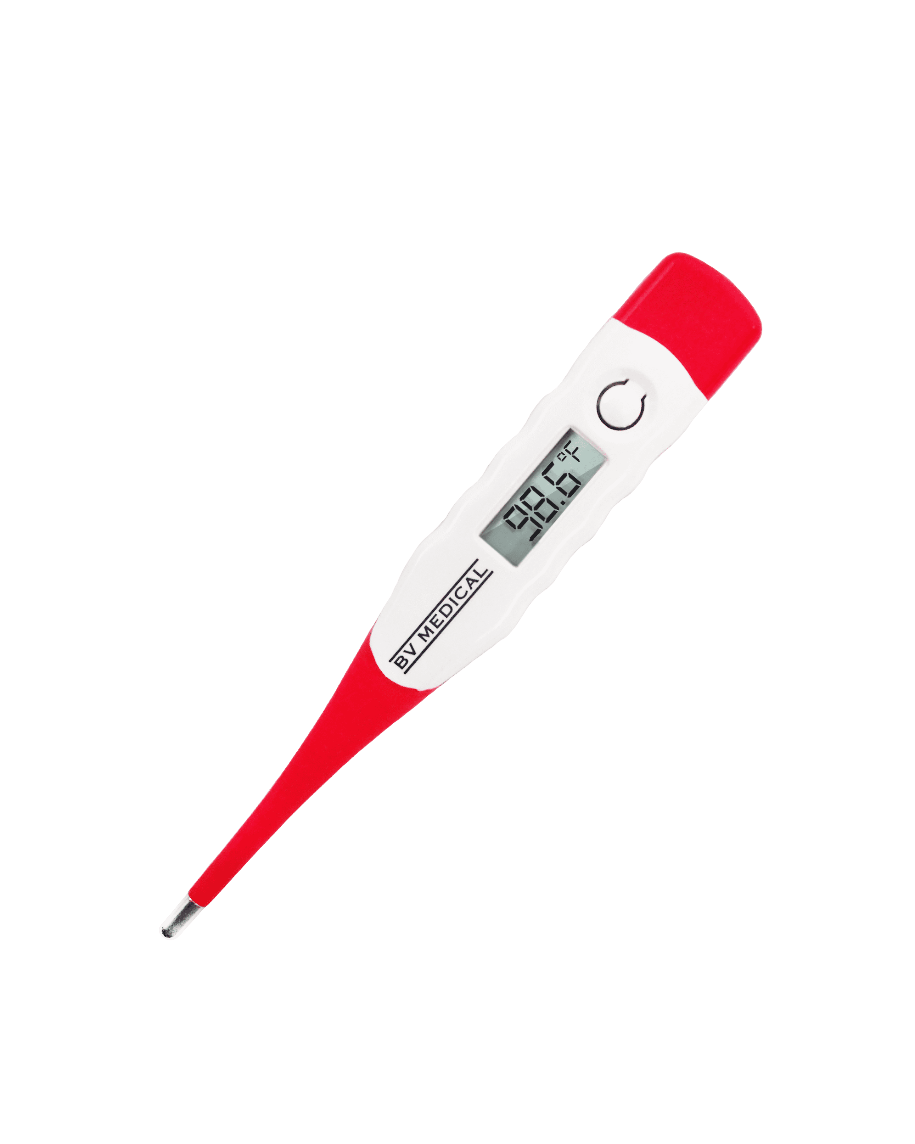 Waterproof 60-Second Digital Thermometer with Flexible Tip