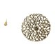 thumbnail image 5 of Escultura de tortuga marina,Estatua de calabaza de latón de 7 cm para escritorio,adorno Feng Shui,Escultura colgante de pared,Decoración de pared metálica para sala de estar,dormitorio y, 5 of 8