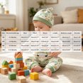 thumbnail image 3 of CAUYDY 3M 6M 9M 1T 2T Toddler Boy Romper Set Baby Boys Short Sleeve Clothes Infant Fall Winter Bodysuit Newborn Outfit Sizes 9-12 Months,Beige, 3 of 7