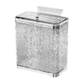 thumbnail image 2 of Kitchen Hanging Trash Can Garbage Container for Bathroom Cabinet Door Office argent gray, 2 of 8