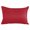Red, variant on Waterproof Outdoor Throw Pillows with Inserts 12"x20", Pure Red Soft Decorative Pillowcases for Couch Bedroom, Simple Solid Color Pillow Covers for Sofa Living Room