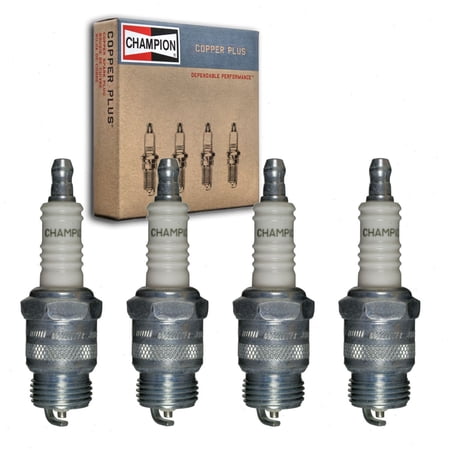4 pc Champion 409 Copper Plus Spark Plugs for 18F32 18RF32 4226 4339430 7950 83TS AP6FS AP7FS AP8FS AP9FS APR6FS BF12 BF22 BF32 BRF32 D7B D8B D8BC DR8B DR8BC DR8BPX MA20PRU MA20PU R83CTS R83TS RF9YC