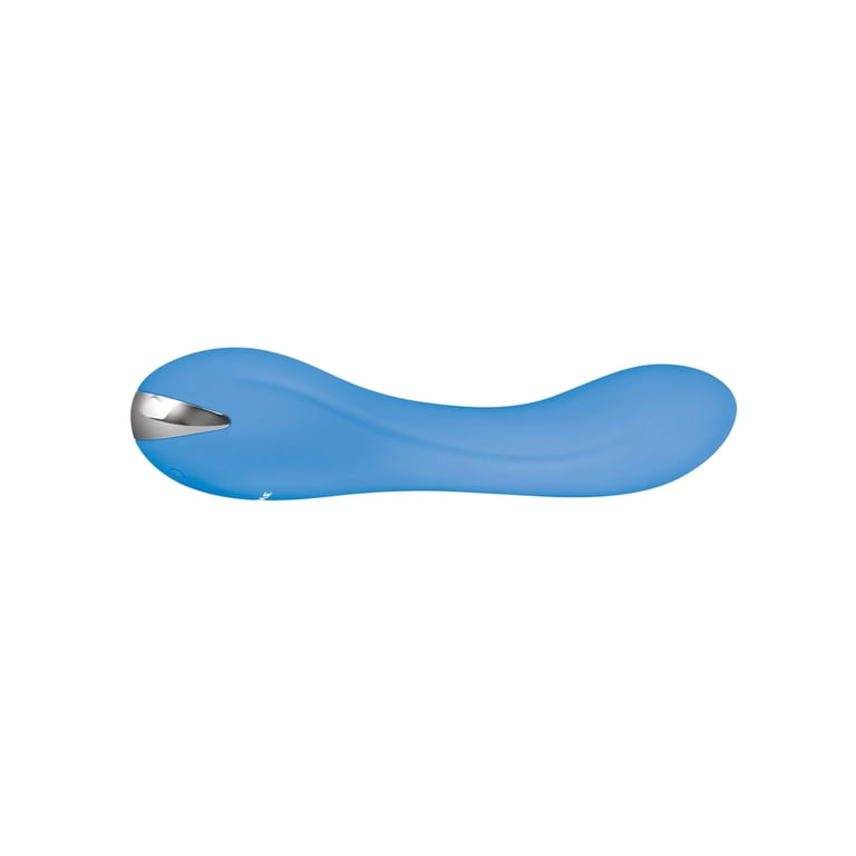 Evolved Blue Crush Rechargeable Silicone G-Spot Vibrator Blue