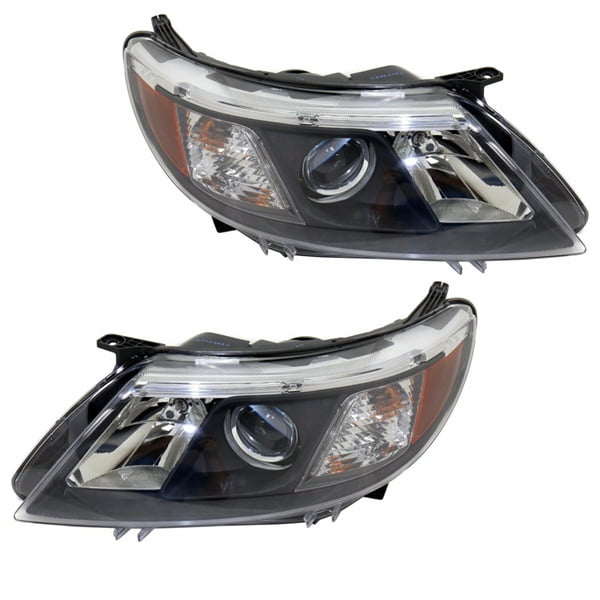 Fits 0810 SAAB 93 Front Headlight Headlamp Head Light Lamp w/Bulb Set