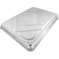 thumbnail image 3 of VeZee's Aluminum 16x11-¼x3/4 inches Cookie Sheet Baking Pans: Disposable Aluminum Foil Trays Ideal for Brownie, Coffee Cakes, Side Dishes : 25 Sheets, 3 of 4