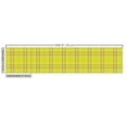 thumbnail image 3 of Ambesonne Fashion Fabric by the Yard Upholstery, Small Curved Stripes Art, 1 Yard, Yellow Green Amber and Ginger, 3 of 5