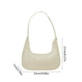 thumbnail image 3 of Cinvoph Shoulder Bags for Women Cute Handbag and Hobo Tote Under the Arm Purses with Zipper Closure, Beige, 3 of 6