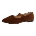 thumbnail image 1 of Women Summer Pointed Toe Minimalist Lace up Casual Shoes Solid Color Export Quality, 1 of 8