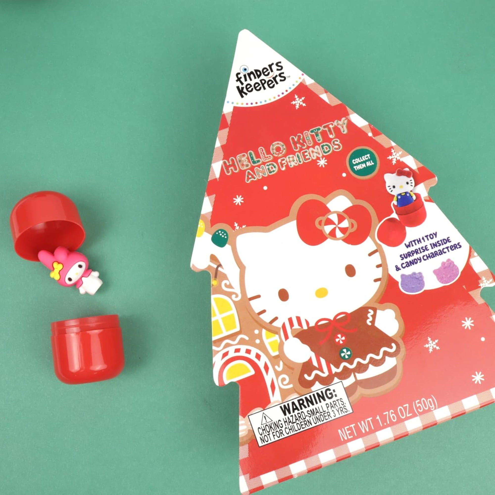 Hello Kitty Finder Keepers Box, Christmas Stocking Stuffers, 1.76