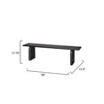 thumbnail image 3 of Jamie Young Co Arc Mango Wood Bench, 3 of 4