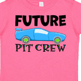 thumbnail image 4 of Inktastic Future Pit Crew Blue Race Car Boys or Girls Toddler T-Shirt, 4 of 5