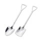 thumbnail image 5 of Juego de cucharas de cafépala de postrecuchara de acero inoxidable Retro2 uds(plata) Ndcxsfigh Nuevos Originales, 5 of 5