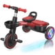 thumbnail image 1 of Triciclo para Niños SEREED con Asiento y Manubrio Ajustables, Rojo, 1 of 9