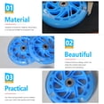 thumbnail image 2 of Bike Training Wheels Pu Blue Children Cycling Practice 2Pcs 4.7In, 2 of 8