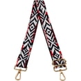 thumbnail image 1 of SURJDE Crossbody Strap for Purses Replacement Adjustable Guitar Multicolor Style Handbag Straps, Geometry White, Large, Thermal, 1 of 4
