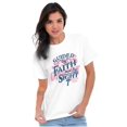 thumbnail image 5 of Guided By Faith And Not By Sight Women's Graphic T Shirt Tees Brisco Brands S, 5 of 6