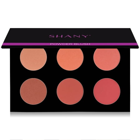 Mini Blush Duo (SHANY Shimmer & Matte Warm-Toned Blush Palette - Layer 6 - Refill for the 6 Layer Mini Masterpiece Collection Makeup)
