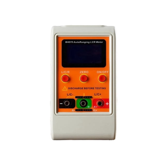 Autoranging LCR Bridge Meter LCD Rechargeable Digital Capacitance Inductance Meter Range100h 100MF 20MR ,Easy to Use