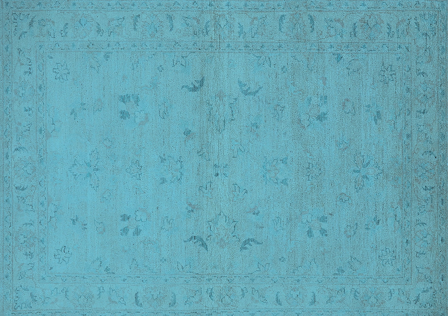 Ahgly Company Indoor Rectangle Oriental Light Blue Traditional Area ...