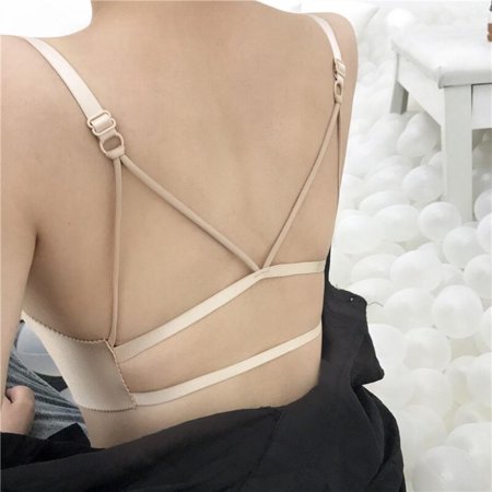 

Fantadool Front Buckle Bras Women Bra Strapless Seamless Backless Bra Women Fashion Underwear Push Up Brassiere