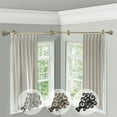 thumbnail image 2 of Domovina Curve 13/16" Corner Window Single Curtain Rod-Color:Black,Size:48"-84", 2 of 2
