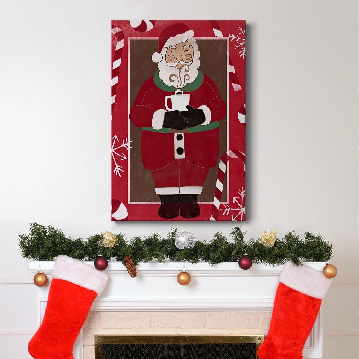Cozy Cocoa Christmas Collection B- Gallery Wrapped Canvas