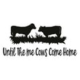 thumbnail image 2 of Just A Little Moo-Dy Bull Riding In Car Cow Milk Farm Chicken Cow Horse Farmer Ranch Egg Fox Hen House Pig Sheep Holiday Gift Decorating Ideas Bedroom Wall Decal Sticker - Size: 10 In X 5 In, 2 of 5
