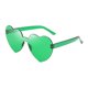 thumbnail image 3 of 12Pc Heart Shape Sunglasses for Women Rimless Female Tinted Party Sunglasses Birthday Wedding Bachelorette Party Favor,M, 3 of 5