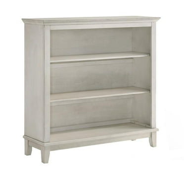 Intercon 52" Bookcase in Rustic White