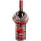 thumbnail image 5 of Christmas Bottle Decoration Party Restaurant Wine Bottle Bottle Suit Santa Claus Hat Bottle Bag Gift Afortunado Sencillez, 5 of 5