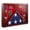 Marines - Red Velvet, variant on Reminded Military Shadow Box Display Case for Medals & Burial Flag - Solid Wood Cabinet with Navy Blue Velvet Insert