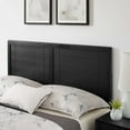 thumbnail image 5 of Marlee Full Wood Platform Bed With Splayed Legs Black, 5 of 12