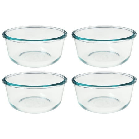 Snapware 4-Cup Total Solutions Glass Bowl (4-Pack) - Made in USA