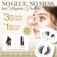 thumbnail image 4 of Pestañas magnéticas LASHVIEW Update, de aspecto suave y natural, CT32, 4 of 6