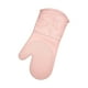 thumbnail image 5 of Inteprter Manoplas de silicona para horno, guantes de cocina, resistentes a altas temperaturas, lavables en microondas, antideslizantes, para el Rosa 2piezas, 5 of 6
